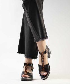 Todo Bototos Y Zapatos Light Weight Burano | Capri Black Print