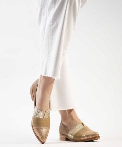 Zapatos Y Sandalias Sin Taco Burano | Cloe Coco Camel