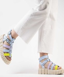 Sandalias Plataforma Burano | Pompeya Neon Night