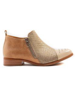 Botines Sin Taco Burano | Lupe Golden Camel