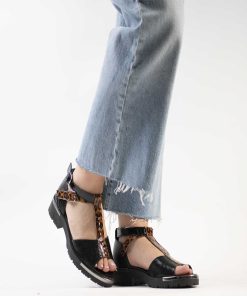 Todo Bototos Y Zapatos Light Weight Burano | Capri Black Print