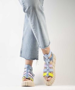 Sandalias Plataforma Burano | Pompeya Neon Night