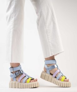 Sandalias Plataforma Burano | Pompeya Neon Night