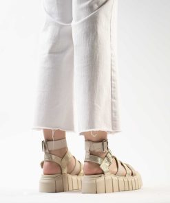 Sandalias Plataforma Burano | Pompeya Cream