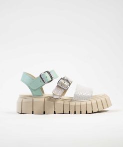 Sandalias Plataforma Burano | Monza Aqua Mint