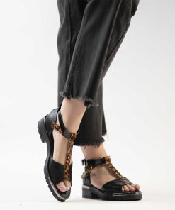 Todo Bototos Y Zapatos Light Weight Burano | Capri Black Print