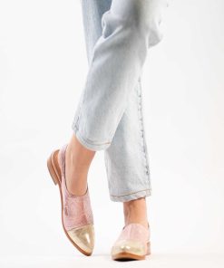 Zapatos Y Sandalias Sin Taco Burano | Emily Rosa Gold