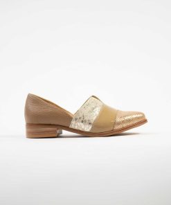 Zapatos Y Sandalias Sin Taco Burano | Cloe Coco Camel