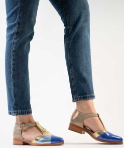 Zapatos Y Sandalias Sin Taco Burano | Luna Blue Gold