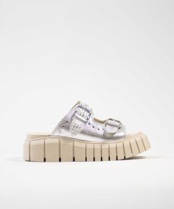 Sandalias Plataforma Burano | Amalfi Plata