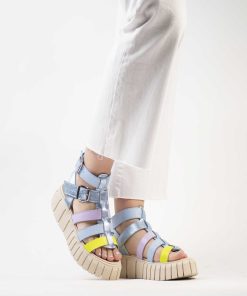 Sandalias Plataforma Burano | Pompeya Neon Night