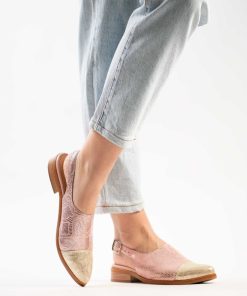 Zapatos Y Sandalias Sin Taco Burano | Emily Rosa Gold