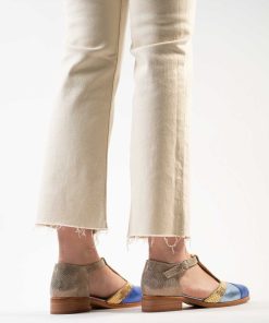 Zapatos Y Sandalias Sin Taco Burano | Luna Blue Gold