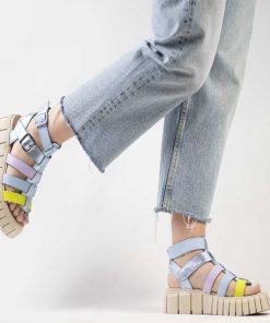 Sandalias Plataforma Burano | Pompeya Neon Night