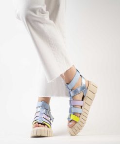 Sandalias Plataforma Burano | Pompeya Neon Night