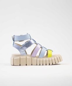 Sandalias Plataforma Burano | Pompeya Neon Night