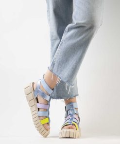 Sandalias Plataforma Burano | Pompeya Neon Night