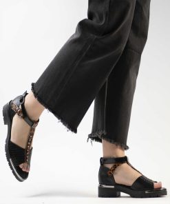 Todo Bototos Y Zapatos Light Weight Burano | Capri Black Print