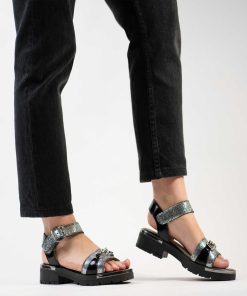 Todo Bototos Y Zapatos Light Weight Burano | Marcella Black Glow