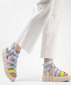 Sandalias Plataforma Burano | Pompeya Neon Night