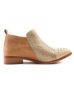 Botines Sin Taco Burano | Lupe Golden Camel