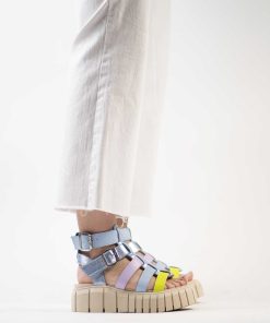 Sandalias Plataforma Burano | Pompeya Neon Night