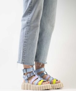 Sandalias Plataforma Burano | Pompeya Neon Night